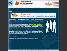 Tablet Screenshot of dietetica.lineafarmacia.com